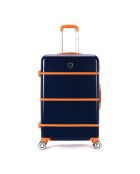 Valise Cabine 4 roues doubles Walter 55 cm marine