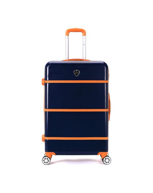 Valise Cabine 4 roues doubles Walter 55 cm marine