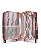 Valise Cabine 4 roues doubles Walter 55 cm marine