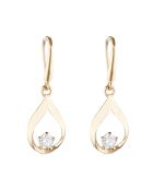 Boucles d'oreilles Goutte Précieuse or jaune