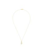 Angelina Anhänger und Kette aus Gelbgold