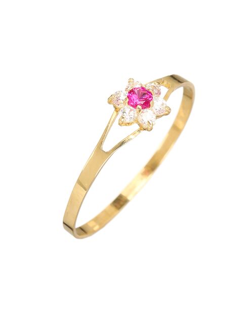 Ring aus Naturgelbgold