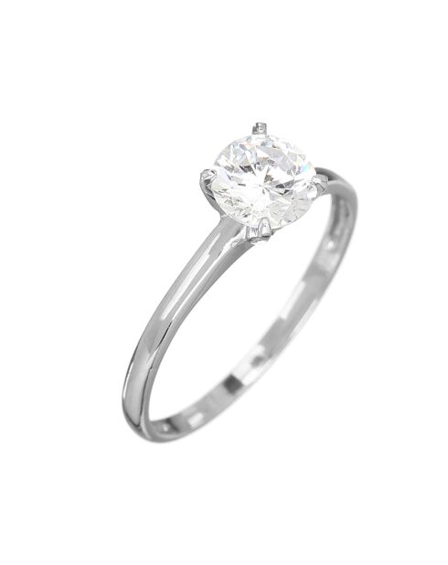 Anillo de oro blanco Sobre
