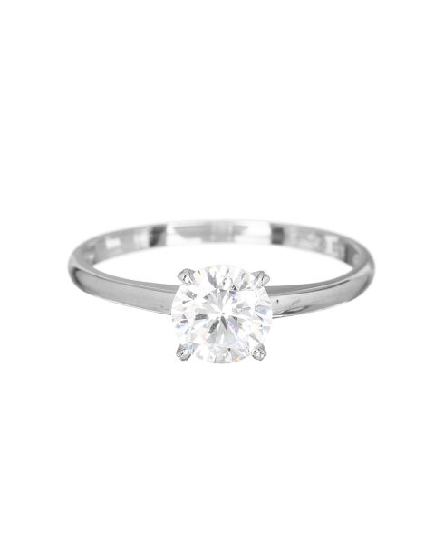 Anillo de oro blanco Sobre