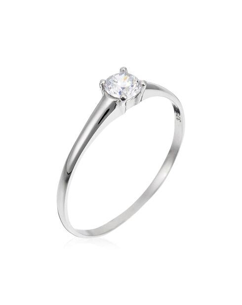 Bague Excellence or blanc