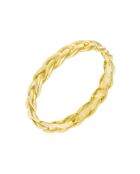 Geelgouden gedraaide ring