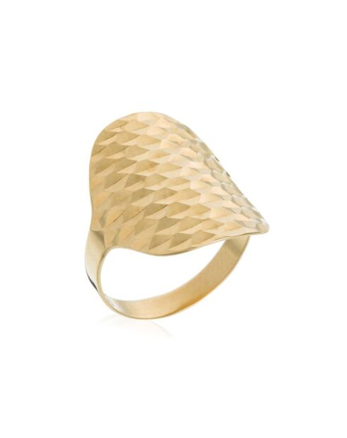 Bague Armadillo or jaune