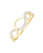 Liens du Coeur geelgouden ring