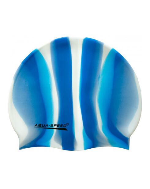 Cuffia da nuoto Bunt Mix blu/bianca