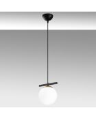 Suspension Uzum noire - 17x15x124 cm
