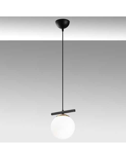 Suspension Uzum noire - 17x15x124 cm