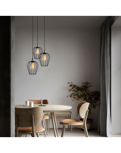 Suspension Tel noire - 41x115 cm