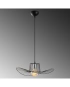 Suspension Tel noire - 49x110 cm