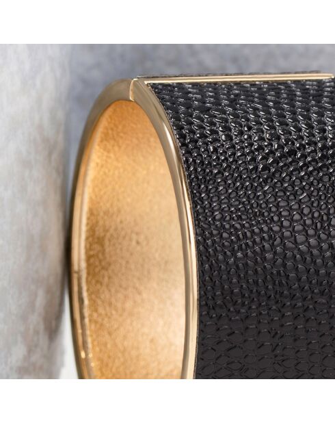 Manchette  Reptil noire