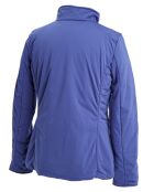 Veste bi-matière Miage cobalt