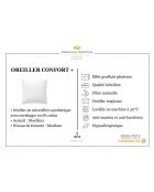 Matras en 2 boxspringset + 1 dekbed + 2 Balthazar wit/blauwe kussens - 2x80x200 cm