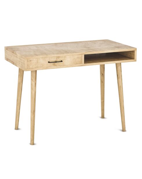 Bureau Carmen chêne - 105x55x79 cm