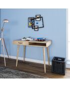 Bureau Carmen chêne - 105x55x79 cm