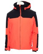 Veste de Ski Belledonne rouge magma/marine