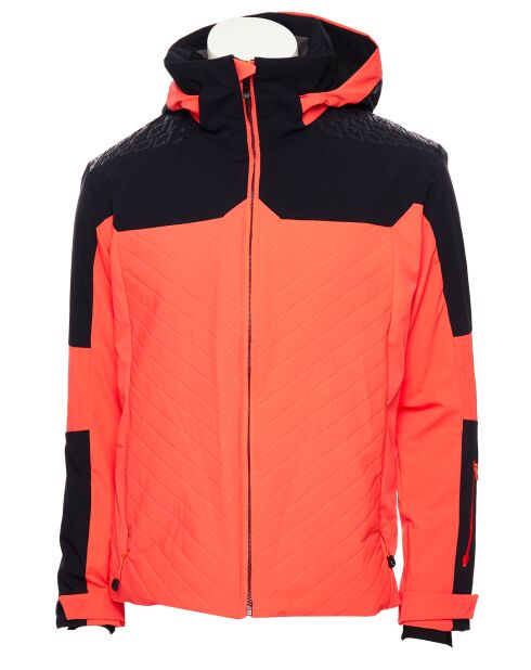Veste de Ski Belledonne rouge magma/marine
