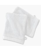 2 salviette bianche - 16x21 cm