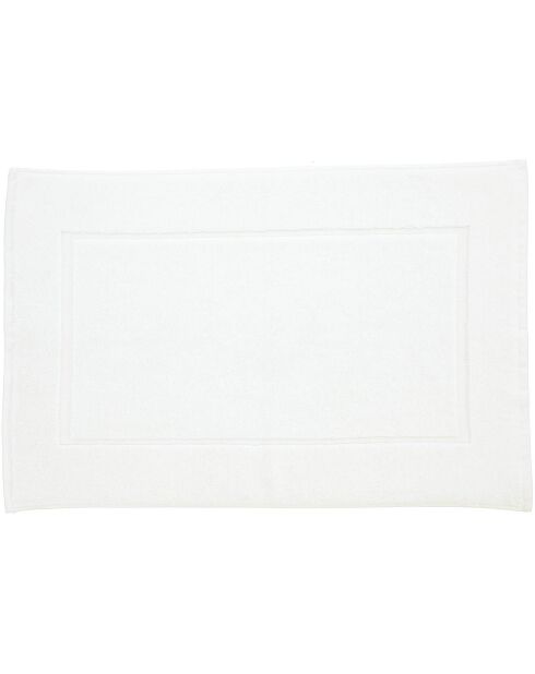 Alfombra de baño blanca - 50x80 cm