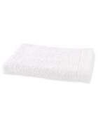 Serviette de toilette blanche - 50x100 cm