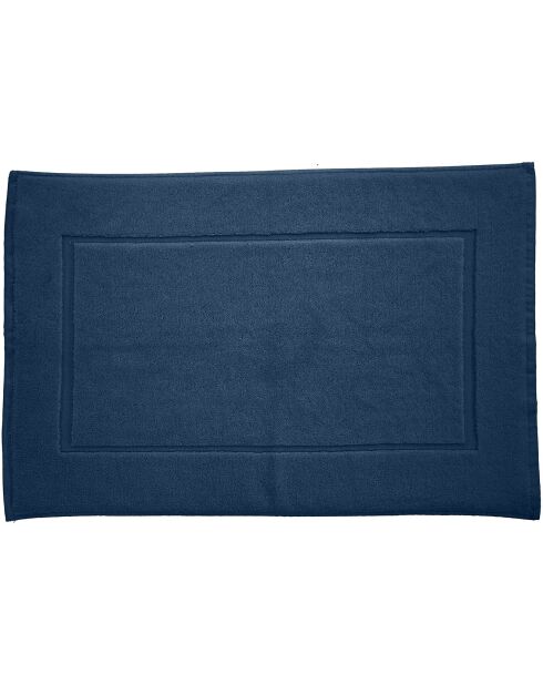 Tapis de bain bleu jean - 50x80 cm