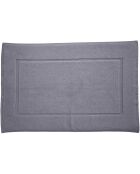 Tapis de bain gris perle - 50x80 cm