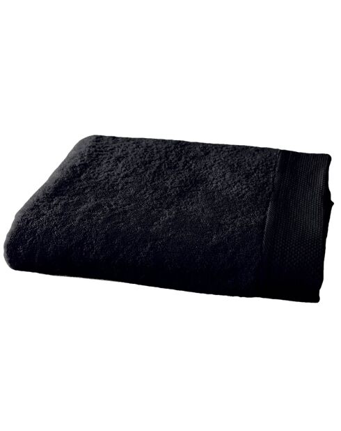 Drap de bain noir - 100x150 cm