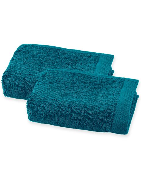 2 servilletas Petrol para invitados, 50 x 30 cm