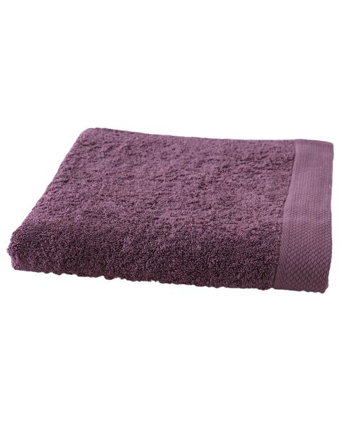 Drap de douche prune - 70x140 cm