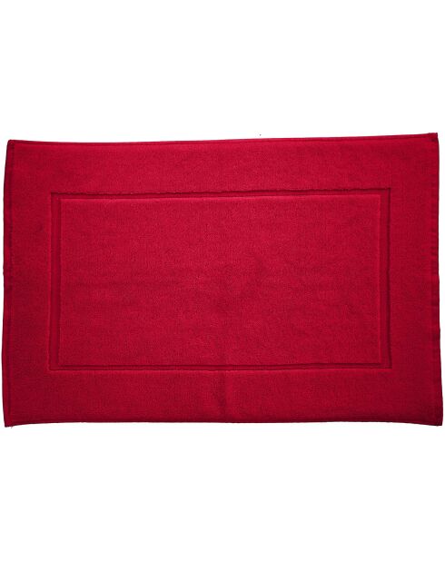 Alfombra de baño roja - 50x80 cm