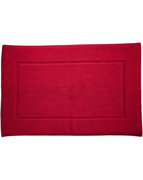 Tapis de bain rouge - 50x80 cm