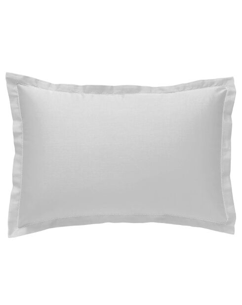 Taie d'oreiller  100% Satin de Coton blanche