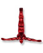 Sculpture Plongeur rouge - 33x34x14  cm