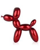 Sculpture Pop Art Chien rouge - 55x52x23  cm