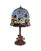 Lampe de table Lotus multicolore - 68x64x43  cm