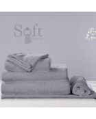 Toalla de mano gris perla - 50x100 cm