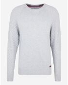 Pull Abbey gris clair