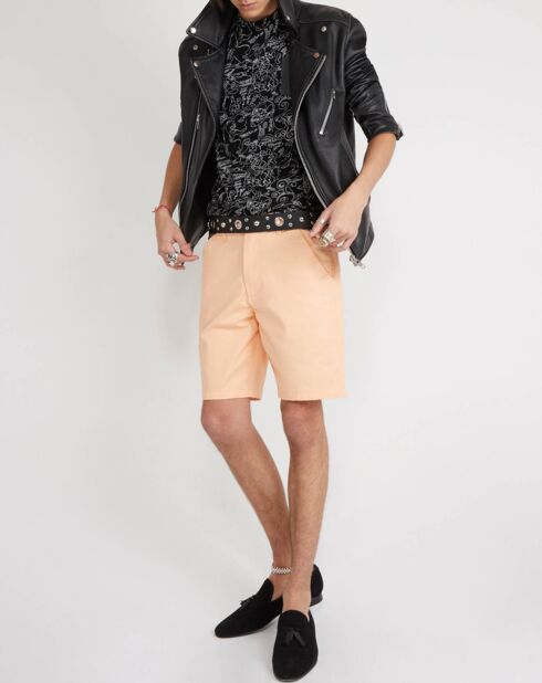 Short Obi orange clair
