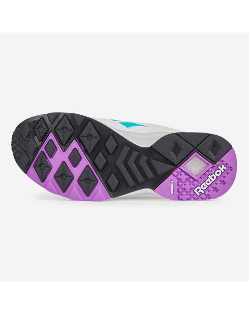 Baskets Aztrek blanc/Vioelt/Rose