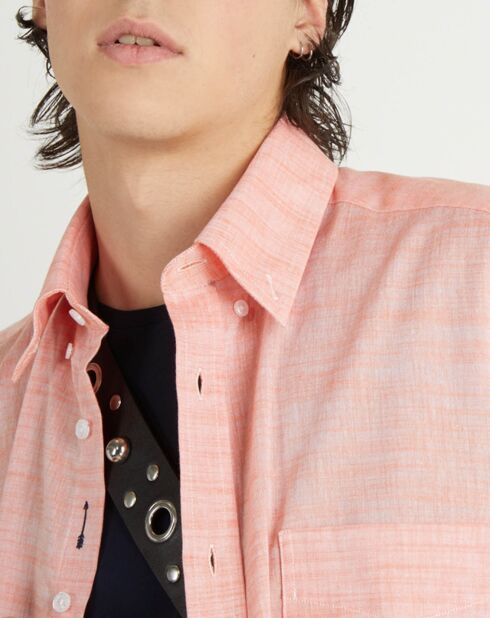 Chemise Confort Fit orange