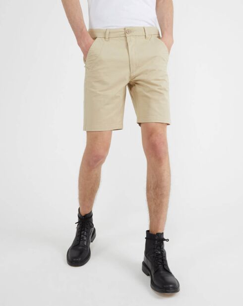 Pantalones cortos Obi beige