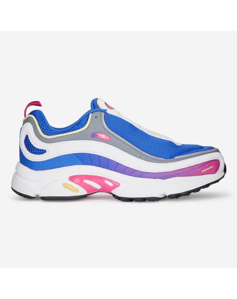 Baskets Daytona DMX bleu/rose/blanc