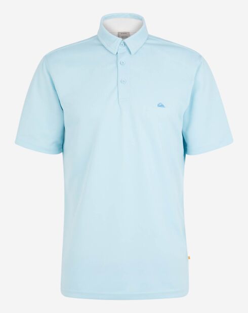 Polo Waterman Water Polyester Recyclé bleu clair