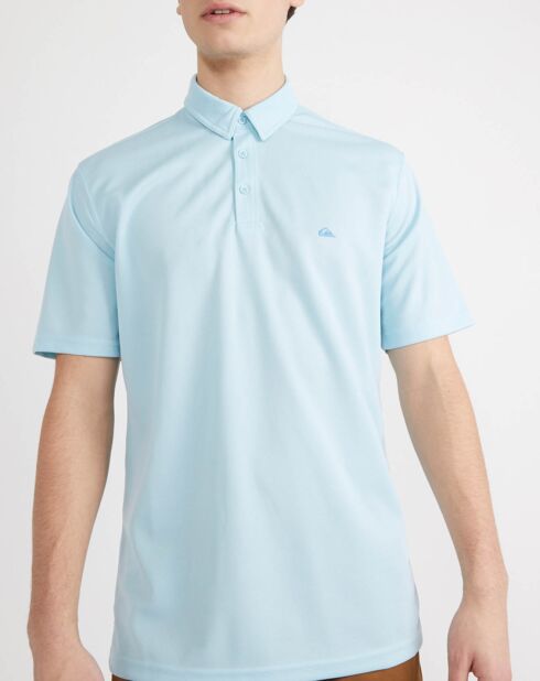 Polo Waterman Water Polyester Recyclé bleu clair