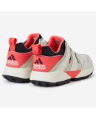 Baskets en Cuir & Mesh Eqt Cushion 2.0 beige/rouge