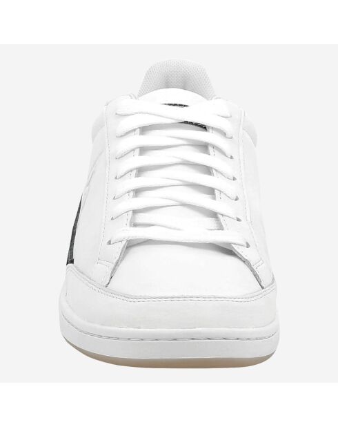 Baskets en Cuir Courtclay blanc/noir/gris