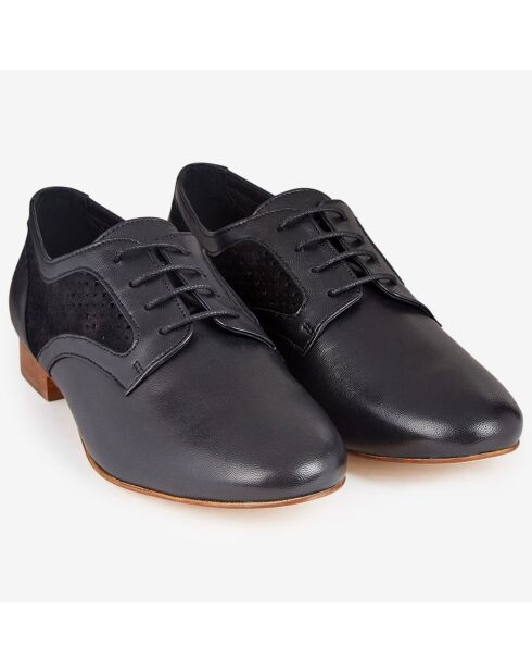 Derbies en Cuir Fosse noires